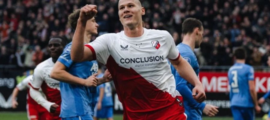 Артем Степанов забив переможний м'яч Утрехта в першості Нідерландів (відео)