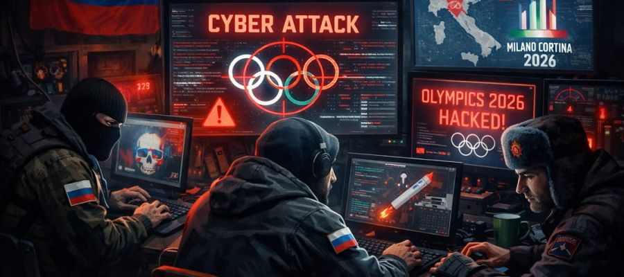 рф атакує Олімпіаду-2026: кіберагресію проти Ігор-2026 підтверджено в Італії