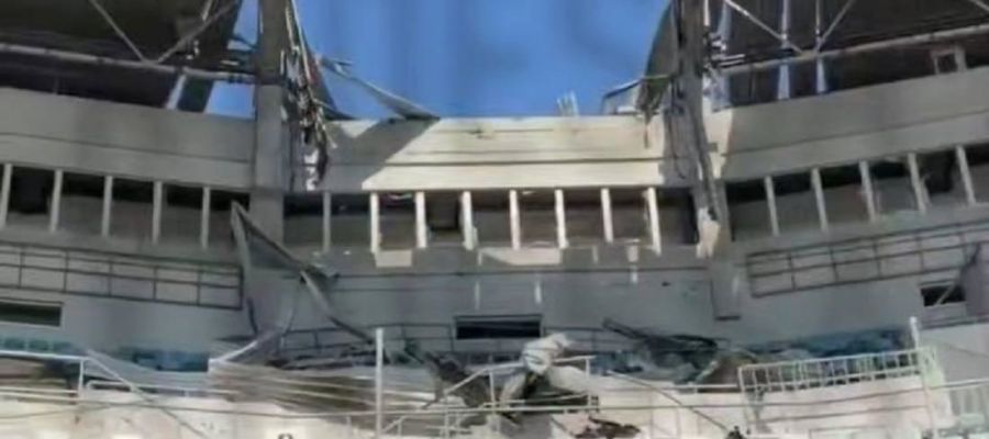 Терористи з росії обстріляли одеський стадіон Чорноморця (фото)