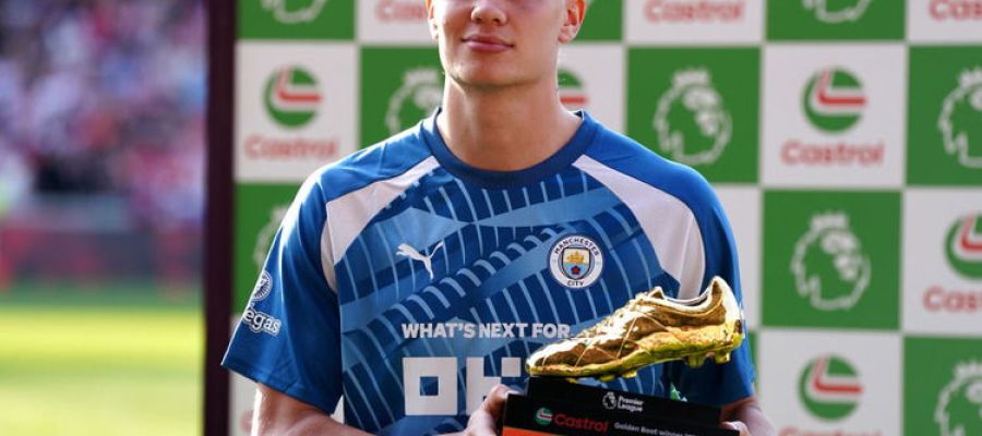 Голанд встановив новий рекорд АПЛ, досягши 100 голів швидше за всіх в історії