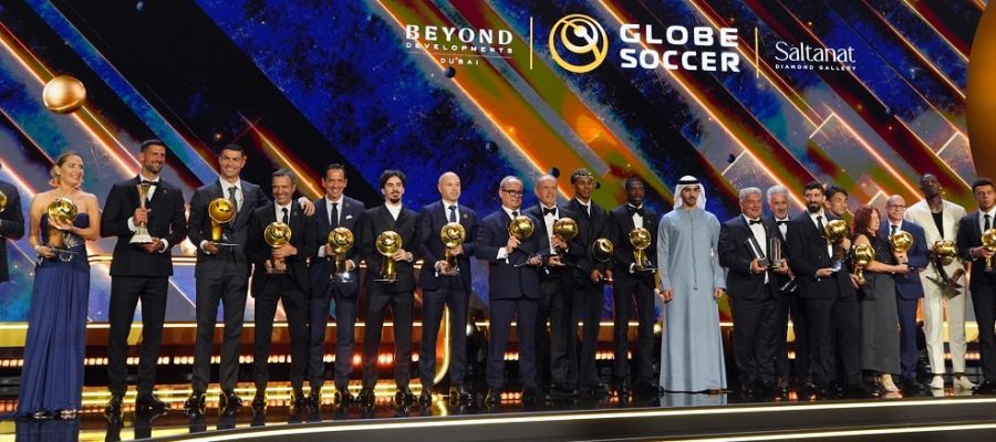 У Дубаї відбулася церемонія нагородження Globe Soccer Awards-2025: приз знайшли і для Кріштіану Роналду