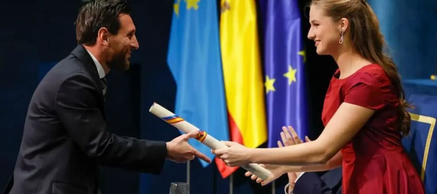 Історичний тріумф Мессі в Іспанії: аргентинець отримав унікальну нагороду з рук принцеси