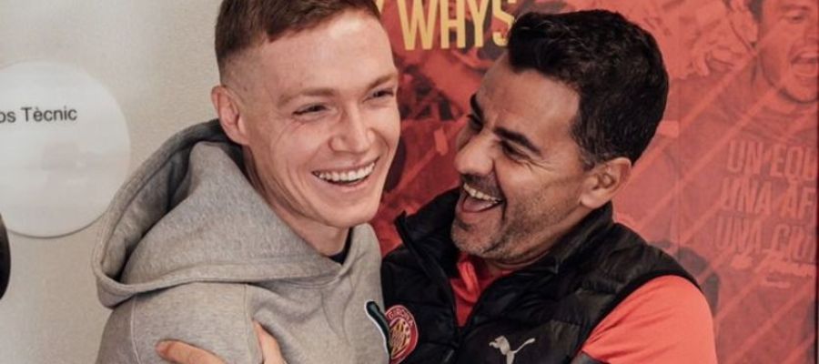 «Ванат добре працює, Циганков віддав максимум!» Наставник Жирони розхвалив українців своєї команди