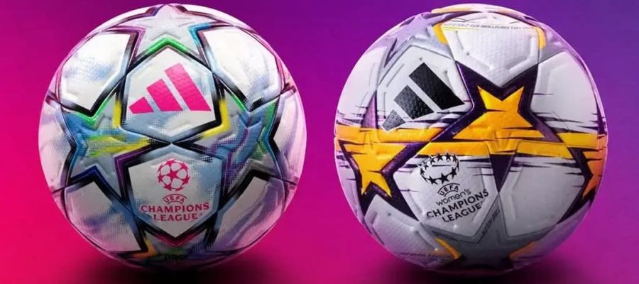 УЄФА показав офіційні м’ячі чоловічої та жіночої Ліг чемпіонів з футболу (фото)