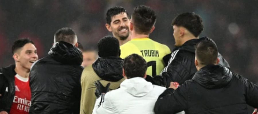 Поговорив з Куртуа після забитого м'яча: Трубін розкрив деталі розмови