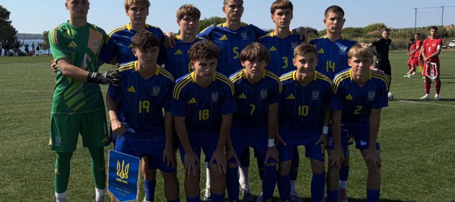 Юнацька збірна України (U-17) програла другий матч на міжнародному товариському турнірі у Хорватії