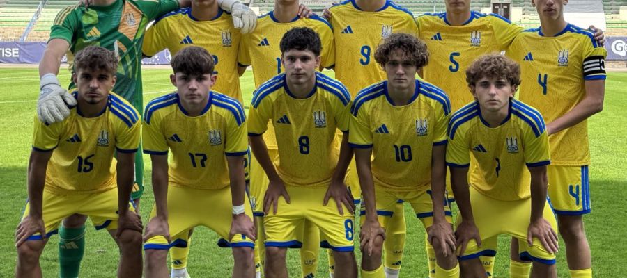 Юнацька збірна України (U-18) закінчила турнір у Франції покером і розгромом: деталі